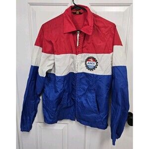 Vintage Brill Bros Timberline Jacket Mens Small Red Nylon Windbreaker Outdoors